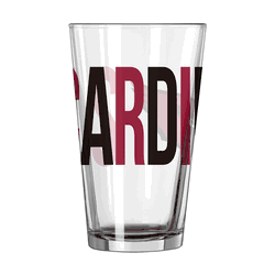 Arizona Cardinals 16oz Overtime Pint Glass