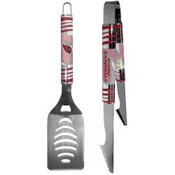 Arizona Cardinals 2 pc Steel Tailgate BBQ Set