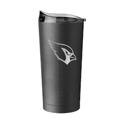 Arizona Cardinals 20oz Etch Black Powder Coat Tumbler
