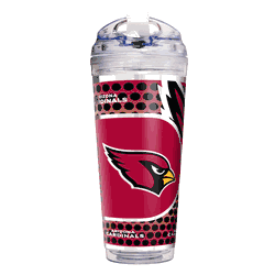 Arizona Cardinals 24 Oz. Acrylic Tumbler w/ Straw
