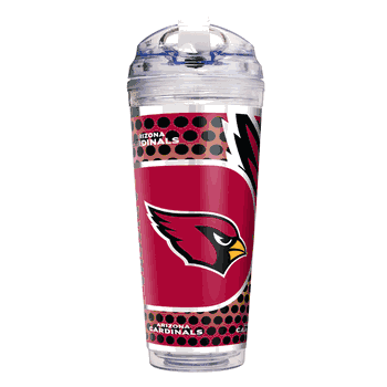 Arizona Cardinals 24 Oz. Acrylic Tumbler w/ Straw