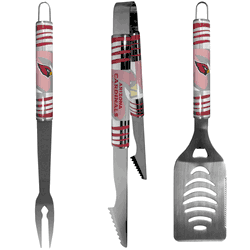 Arizona Cardinals 3 pc Tailgater BBQ Set <B><font color="RED">CLEARANCE SALE - LIMITED QUANTITIES AT THIS PRICE</b></font>