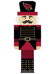 Arizona Cardinals 31" Nutcracker Leaner
