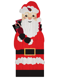Arizona Cardinals 31" Santa Leaner