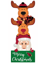 Arizona Cardinals 31" Santa Stack Leaner