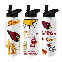 Arizona Cardinals 34oz Native Quencher Bottle