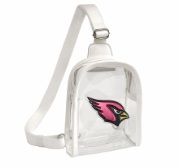 Arizona Cardinals 3D Logo Clear Mini Sling