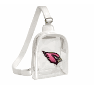 Arizona Cardinals 3D Logo Clear Mini Sling