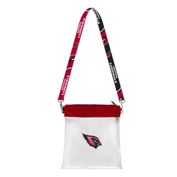 Arizona Cardinals 3D Logo Clear Satchelette