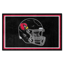 Arizona Cardinals 4ft. x 6ft. Plush Area Rug