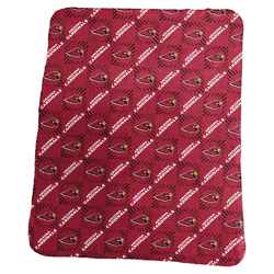 Arizona Cardinals 50x60 Repeating Pattern Fleece Throw