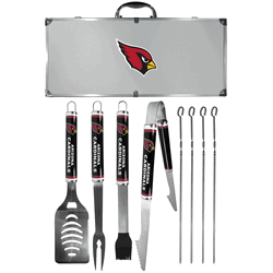 Arizona Cardinals 8 pc Logo BBQ Set