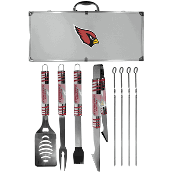 Arizona Cardinals 8 pc Tailgater BBQ Set