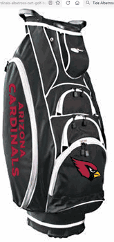 Arizona Cardinals Albatross Golf Cart Bag