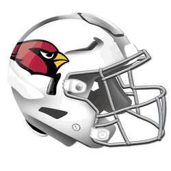 Arizona Cardinals Authentic Helmet Cutout 24"