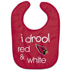 Arizona Cardinals Baby Bib All Pro Style I Drool Design