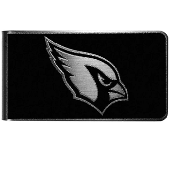 Arizona Cardinals Black and Steel Money Clip