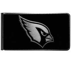 Arizona Cardinals Black and Steel Money Clip
