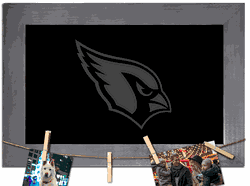Arizona Cardinals Blank Chalkboard with frame & clothespins 11x19 Sign