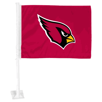 Arizona Cardinals Car Flag Large 1pc 11