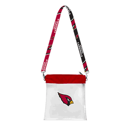 Arizona Cardinals Clear Pattern Strap Bag