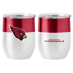 Arizona Cardinals Colorblock 16oz Stainless Curved Beverage