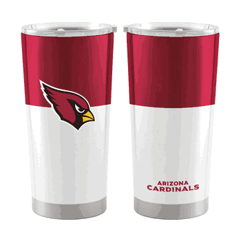 Arizona Cardinals Colorblock 20oz Stainless Tumbler