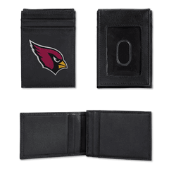 Arizona Cardinals  Embroidered Front Pocket Wallet - Slim/Light Weight