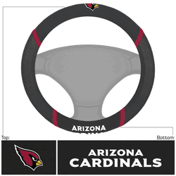 Arizona Cardinals Embroidered Steering Wheel Cover
