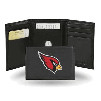 Arizona Cardinals  Embroidered Tri-fold Wallet