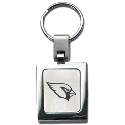 Arizona Cardinals Etched Key Chain