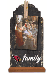 Arizona Cardinals Family Clothespin 6x12