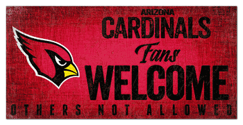 Arizona Cardinals Fans Welcome Sign