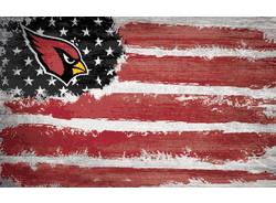 Arizona Cardinals Flag 11x19.