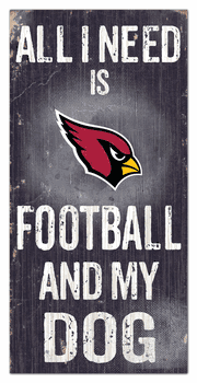 Arizona Cardinals Football and My Dog Sign