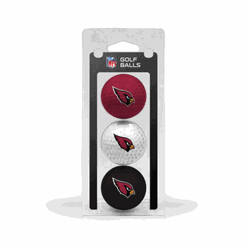 Arizona Cardinals Golf Balls - 3 Pack