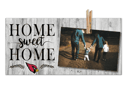 Arizona Cardinals Home Sweet Home Clothespin 6x12