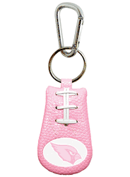 Arizona Cardinals Keychain Pink Football