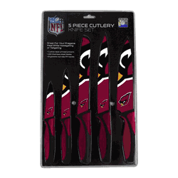 Arizona Cardinals Knife Set Kitchen 5 Pack