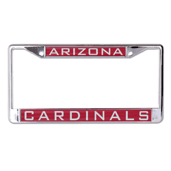 Arizona Cardinals License Plate Frame - Inlaid