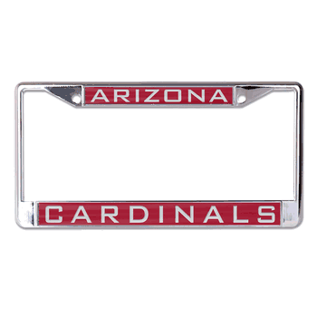 Arizona Cardinals License Plate Frame - Inlaid