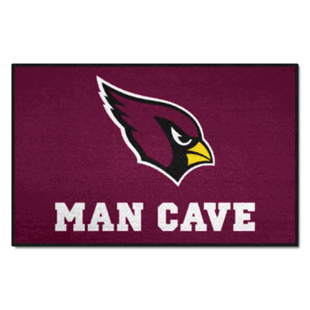 Arizona Cardinals Man Cave Starter Mat Accent Rug - 19in. x 30in.