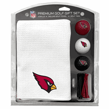 Arizona Cardinals Microfiber Towel Gift Set - 16 x 40 (White)