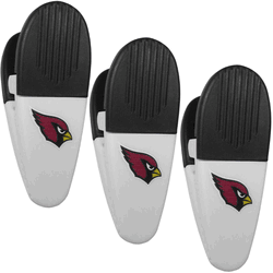 Arizona Cardinals Mini Chip Clip Magnets, 3 pk