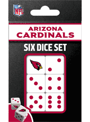 Arizona Cardinals NFL Dice Set