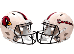Arizona Cardinals NFL Full Size Replica Speed Football Helmet RETRO