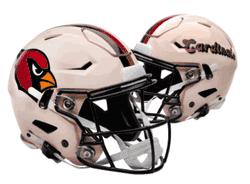 Arizona Cardinals NFL Full Size SPEEDFLEX Authentic Speed Football Helmet RETRO