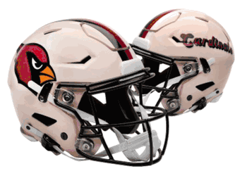 Arizona Cardinals NFL Full Size SPEEDFLEX Authentic Speed Football Helmet RETRO