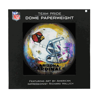 Arizona Cardinals Paperweight Domed