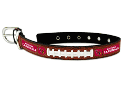 Arizona Cardinals Pet Collar Leather Classic Football Size Large CO